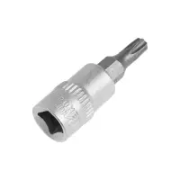 Головка с битой ТУНДРА, под квадрат 1/4", Т25, CrV