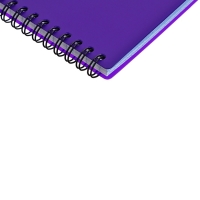 Тетрадь А5 80л кл на гребне ErichKrause Reef, пласт обл, блок оф, индиго