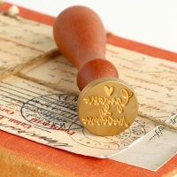 Сургучная печать &laquo;Сделано с любовью&raquo;, 12.5 х 4 х 4 см