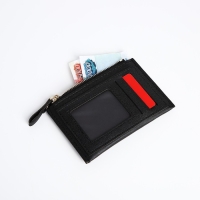 Картхолдер на молнии, цвет чёрный Картхолдер на молнии, цвет чёрный