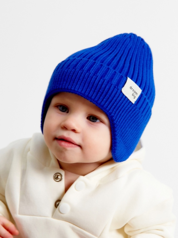 Шапка детская Крошка я р.48-50 синий