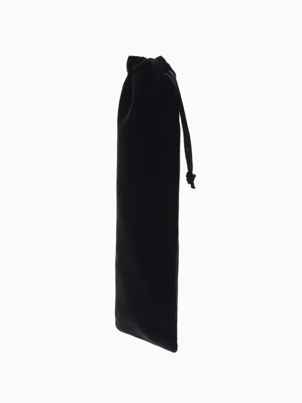 Мешочек подарочный, 6&times;18 см, чёрный