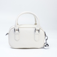 Сумка женская, 20*9*12, отд на молнии, длин ремень, белый Сумка женская, 20*9*12, отд на молнии, длин ремень, белый