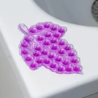 Коврик для ванной на присосках &laquo;Кленовый лист&raquo;, 9&times;13.5 см, мини, МИКС