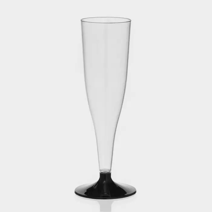 Бокал одноразовый для шампанского &laquo;Флютэ&raquo;, 100 мл, пластик, МИКС