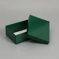 Коробка складная, крышка-дно, армейский зелёный, 24 х 17 х 8 см