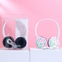 Новогодние наушники, накладные &laquo;Happy year&raquo;, с микрофоном