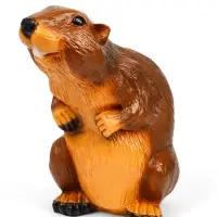 Садовая фигура из полистоуна &laquo;Бобер&raquo;, 43&times;38&times;24 см