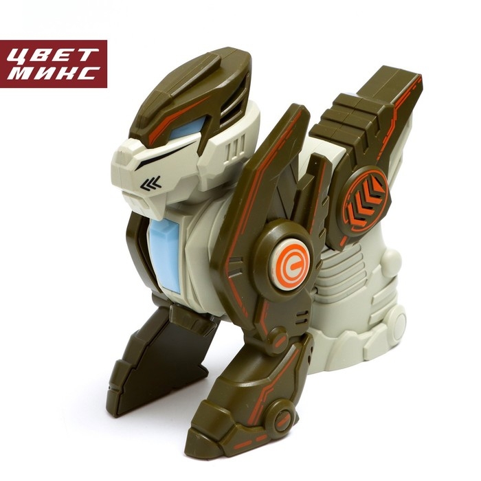 Бластер &laquo;Механический тигр&raquo;, трансформируется, световые и звуковые эффекты