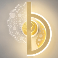 Бра "Селдо 1" LED 20Вт 4000К золото 25х20х3,5 см