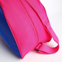 Сумка для роликовых коньков «FIGURE SKATING», 40х32х20 см, синий цвет Сумка для роликовых коньков «FIGURE SKATING», 40х32х20 см, синий цвет