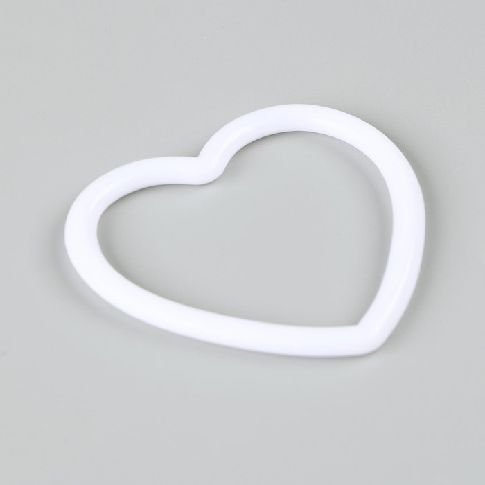 Основа для изготовления ловца снов &laquo;Сердце&raquo;, набор 20 шт., размер 1 шт. &mdash; 6 &times; 6 &times; 0,45 см