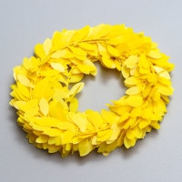 Лиана искусственная для декора &laquo;Жёлтого цвета&raquo;, 3 метра, 13 &times; 13 &times; 2 см