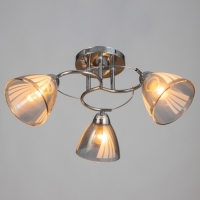 Люстра "Поли" 3х60Вт Е27 Хром 56х56х24см Люстра "Поли" 3х60Вт Е27 Хром 56х56х24см