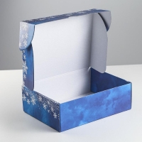 Коробка подарочная новогодняя складная «Волшебство вокруг нас», 30,7 х 22 х 9,5 см, Новый год Коробка подарочная новогодняя складная «Волшебство вокруг нас», 30,7 х 22 х 9,5 см, Новый год