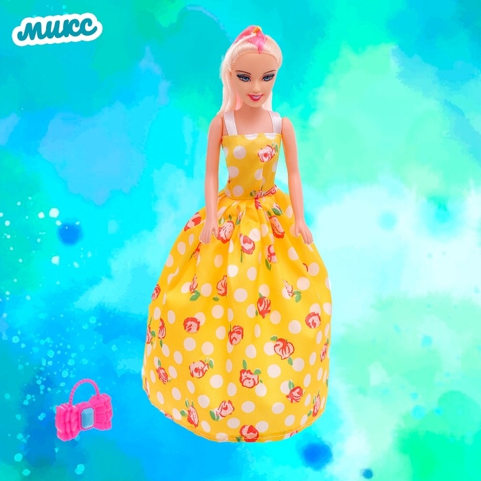 Кукла-модель &laquo;Лида&raquo; в платье, МИКС