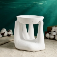 Подсвечник "Рука с подставкой" белый, 17см Подсвечник "Рука с подставкой" белый, 17см