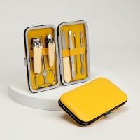 Набор маникюрный «Juice», 7 предметов, в футляре, цвет МИКС Набор маникюрный «Juice», 7 предметов, в футляре, цвет МИКС