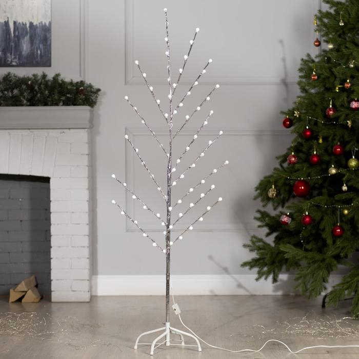 Светодиодный куст &laquo;Шарики&raquo; 1.5 м, 84 LED, мигание, 220 В, свечение мульти (RG/RB)