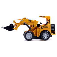 Погрузчик радиоуправляемый &laquo;Строитель&raquo;, подвижный ковш, работает от аккумулятора