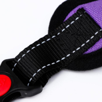 Шлейка К7 мягкая светоотражающая, размер L, ОГ 64-86 см, вес 18- 27,5 кг, фиолетовая Шлейка К7 мягкая светоотражающая, размер L, ОГ 64-86 см, вес 18- 27,5 кг, фиолетовая