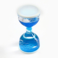 Гелевые часы, 10.5 х 5 см, антистресс, синие