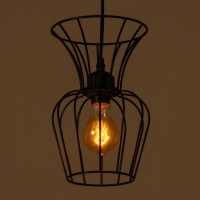 Светильник BayerLux "Фрейя" Е27 40Вт черный 16х16х23-123см