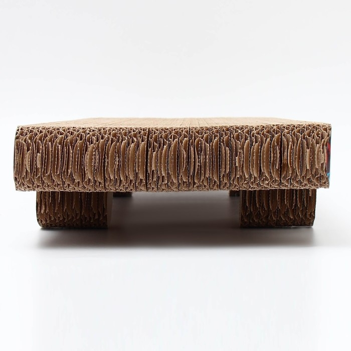 Когтеточка из картона с кошачьей мятой «Графити» Когтеточка из картона с кошачьей мятой «Графити»