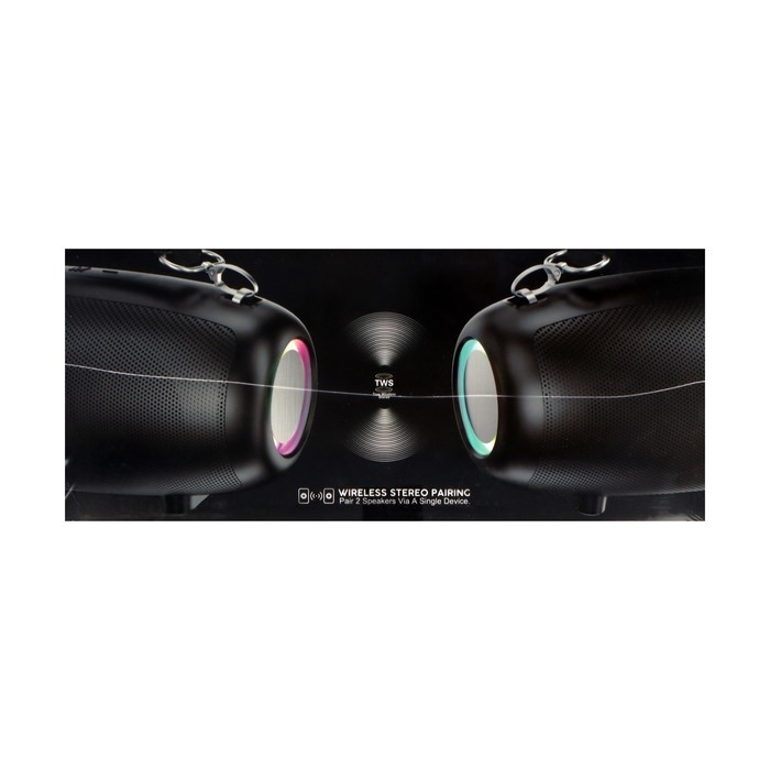 Портативная колонка Borofone модель BP13,10 Вт,1500 мАч,BT5.3,TFcard,USB,AUX,FM-радио,чёрная Портативная колонка Borofone модель BP13,10 Вт,1500 мАч,BT5.3,TFcard,USB,AUX,FM-радио,чёрная