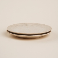 Набор тарелок керамических SL Home &laquo;Виенто&raquo;, d=23 см, цвет бежевый