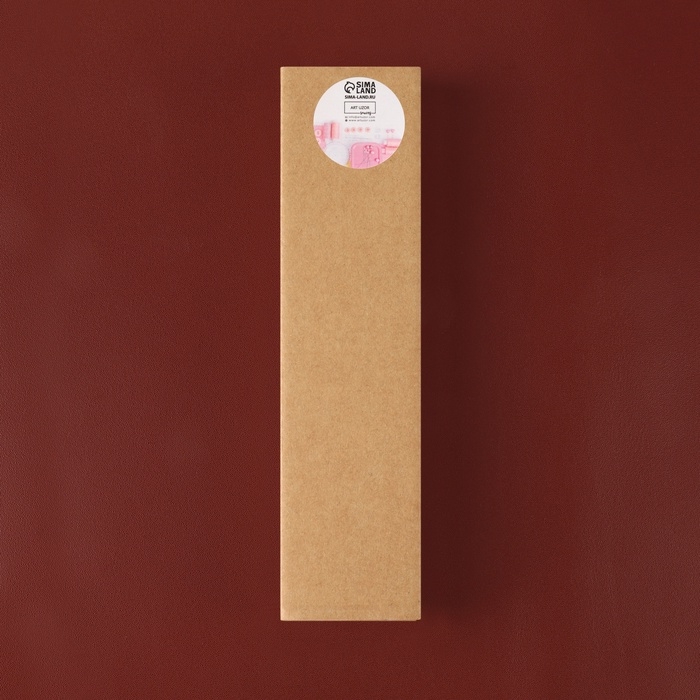 Шорный нож для работы с кожей Premium, закруглённый, 18 &times; 3,5 см