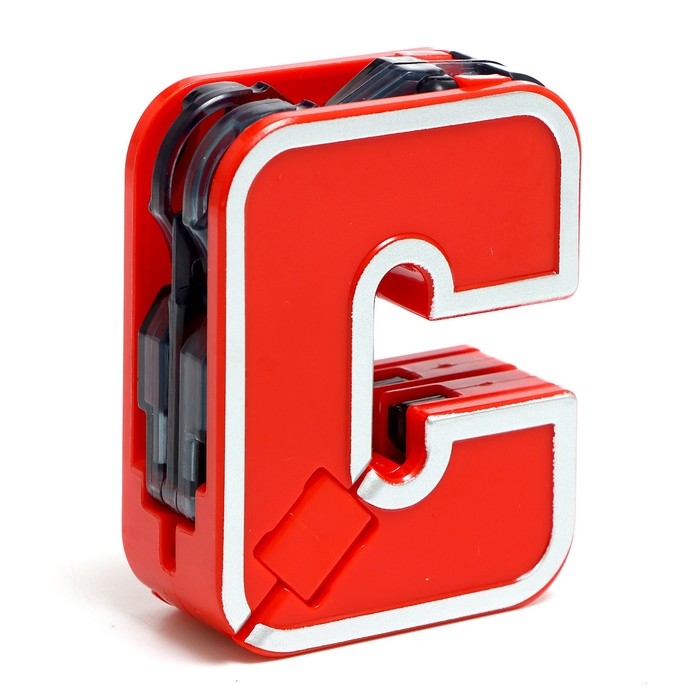 Робо-буквы &laquo;Звери&raquo;, набор 6 в 1, трансформируются, собираются в 1 робота