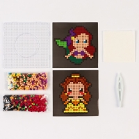 Набор мозаик 3 в 1 &laquo;Принцессы&raquo;, Авквамозайка, Термомозайка и мозаика из EVA, 4+