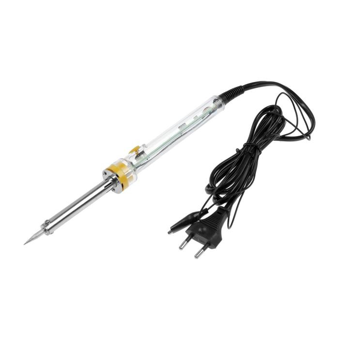 Паяльник ТУНДРА, долговечное жало, регулировка 200-450&deg;, 40 Вт, 220 В