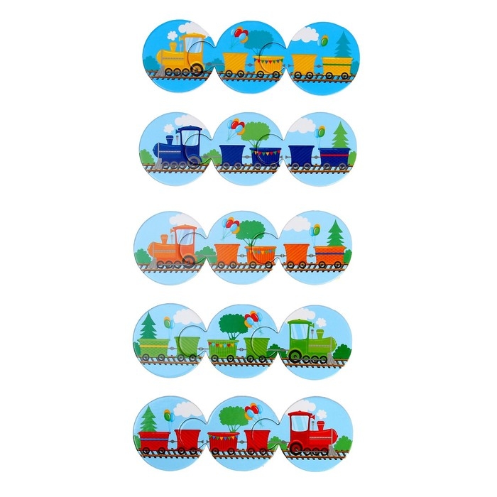 Пазлы логические 3 в 1 &laquo;Транспорт и профессии&raquo;