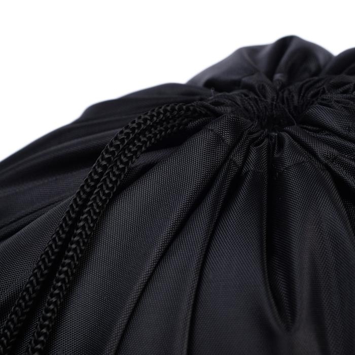 Мешок для обуви 420&times;340 мм, Calligrata &laquo;Стандарт&raquo;, (мягкий полиэстер, плотность 210 D), чёрный