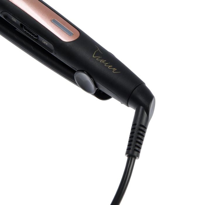 Щипцы-гофре VIVIEN VE-2016, 45 Вт, керамическое покрытие, до 200 &deg;C, черный
