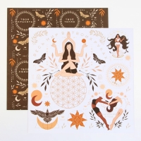 Набор бумаги для скрапбукинга «Космос внутри», 12 листов, 30.5 х 30.5 см, 180 г/м² Набор бумаги для скрапбукинга «Космос внутри», 12 листов, 30.5 х 30.5 см, 180 г/м²