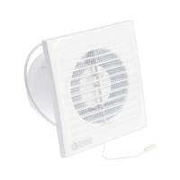 Вентилятор вытяжной "КосмоВент" В100ВКИ, d=100 мм, 10 Вт, 40 дБ, 105 м&sup3;/ч, выключ, индикатор