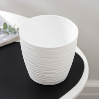 Горшок с поддоном «Дюна», 1,7 л, цвет белый Горшок с поддоном «Дюна», 1,7 л, цвет белый