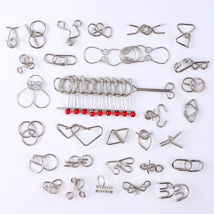 Металлическая головоломка 30 шт &laquo;Сова&raquo;