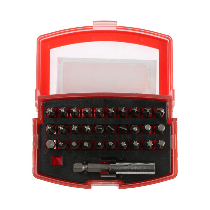 Набор бит ТУНДРА, PH-SL-PZ-Hex-Torx, 31 предмета