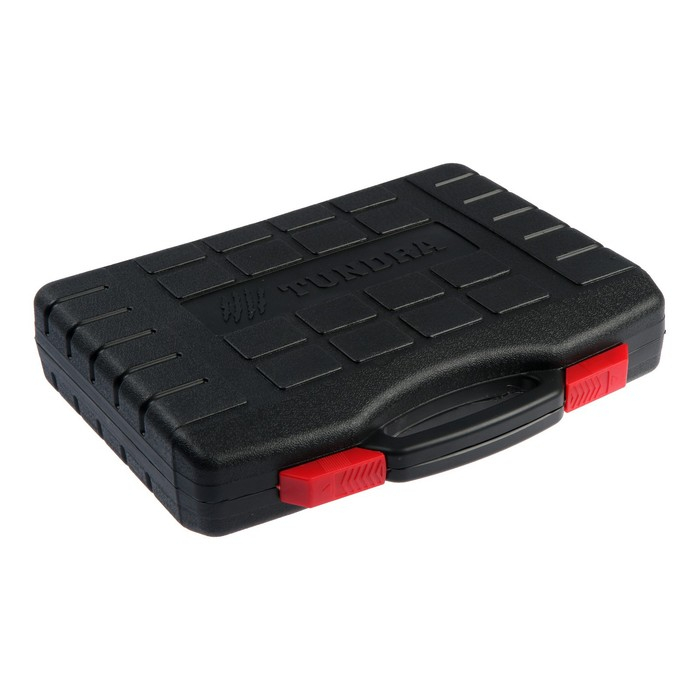 Набор инструментов в кейсе ТУНДРА, автомобильный, CrV, 1/2 Набор инструментов в кейсе ТУНДРА, автомобильный, CrV, 1/2" и 1/4", 78 предметов