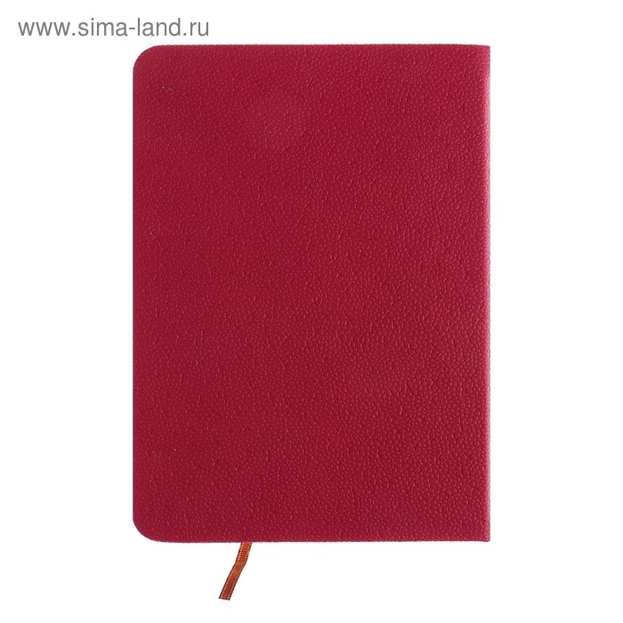 Ежедневник недатированный А6, 120 листов в линейку, обложка пвх, МИКС