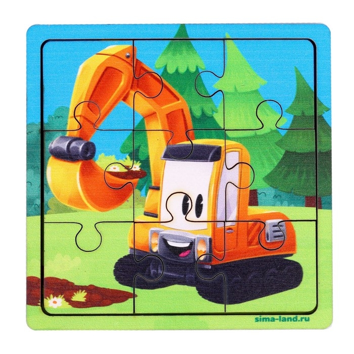 Пазл &laquo;Экскаватор&raquo;