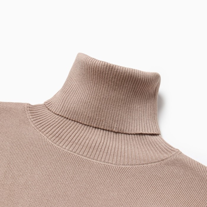 Платье женское, цвет бежевый, размер 48-50 (ONE SIZE)