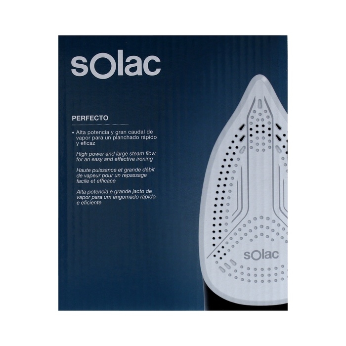 Утюг Solac Optima Extrem, керамическая подошва, 2800 Вт, 40 г/мин, 300 мл, тёмно-зелёный Утюг Solac Optima Extrem, керамическая подошва, 2800 Вт, 40 г/мин, 300 мл, тёмно-зелёный