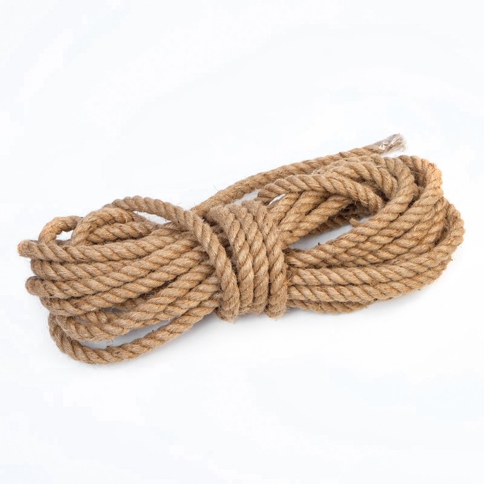 Канат джутовый 12 мм (10 м) локоть Канат джутовый 12 мм (10 м) локоть