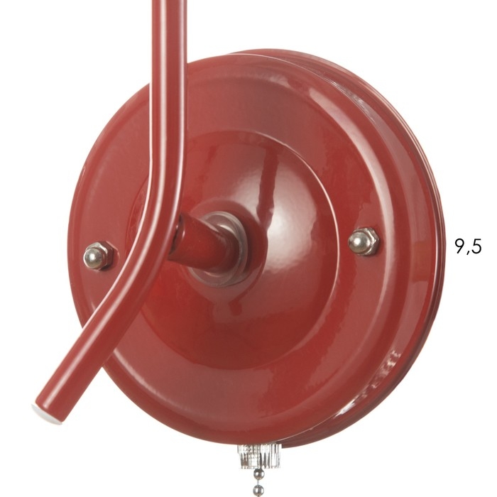 Бра Бра "Онлайн" (цвет.) 1х15Вт Е27 МОДЕЛЬ:BR 02089 красный 10,5х15х27см