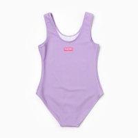 Купальник для девочки KAFTAN &laquo;Единорог&raquo;, рост 98 см, цвет лиловый